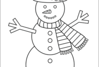 free printable snowman