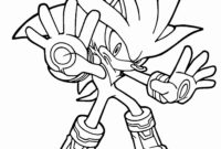 hyper sonic coloring pages printable