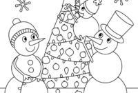 snowman pictures to print images