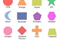 printable colors and shapes