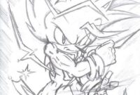 hyper sonic coloring page