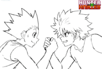 gon coloring pages