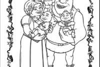 shrek coloring sheets