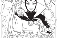 coloring pages disney villains