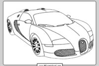 race car coloring sheet