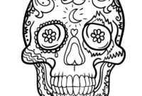 skull coloring book