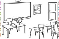 classroom coloring pages