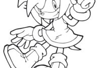 sonic coloring pictures