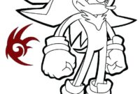 sonic head coloring pages