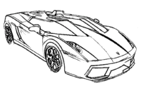 cool coloring pages of cars