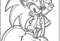 sonic drawings to color