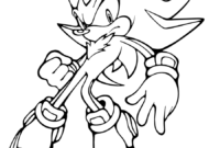 coloring pictures of sonic the hedgehog