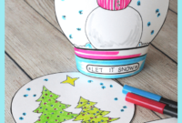 snowglobe printable