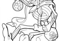 skeletons coloring pages