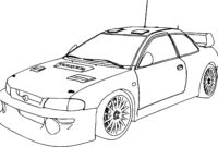 printable car coloring