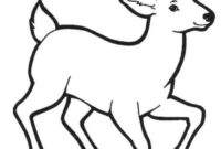 reindeer coloring pages