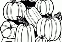 pumpkin free coloring pages