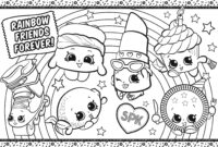 shopkins coloring sheet