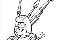 smurf coloring pages from the movie