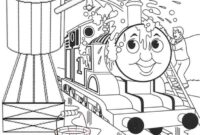 thomas the tank engine coloring pages