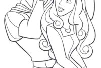 coloring pages for sleeping beauty