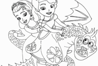 sofia the first coloring sheet