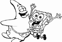 sponge coloring pages