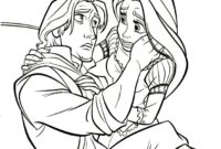 print rapunzel coloring pages