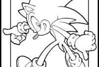 metal sonic coloring pages to print