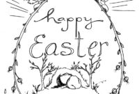 church easter coloring pages