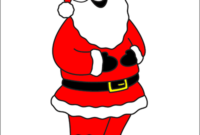 printable santa claus