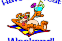 the weekend clip art