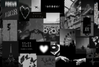 black aesthetic wallpaper pc