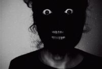 the weekend scary face